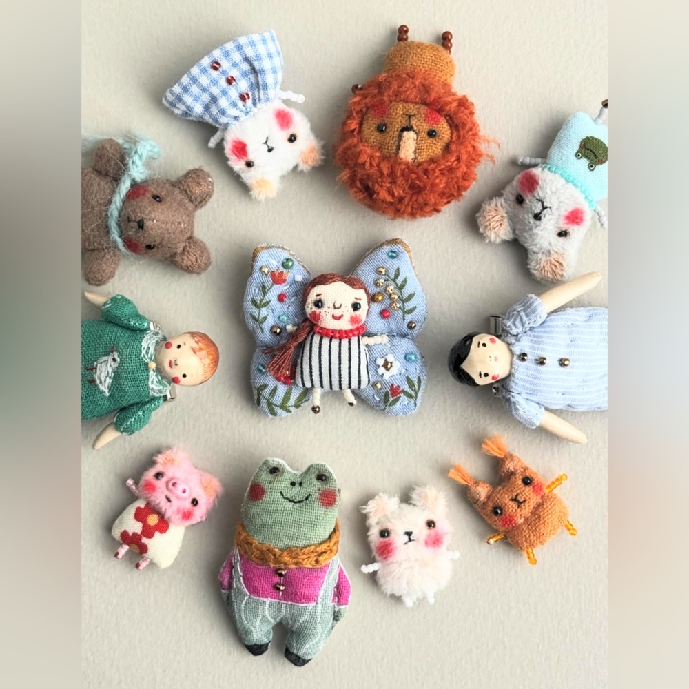 🐸🪆🧸🤎Plushky group of friends
